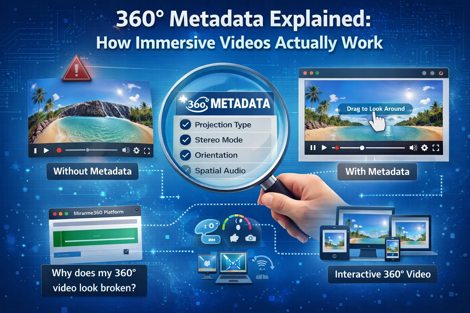 360° Metadata Explained: How Immersive Videos Actually Work