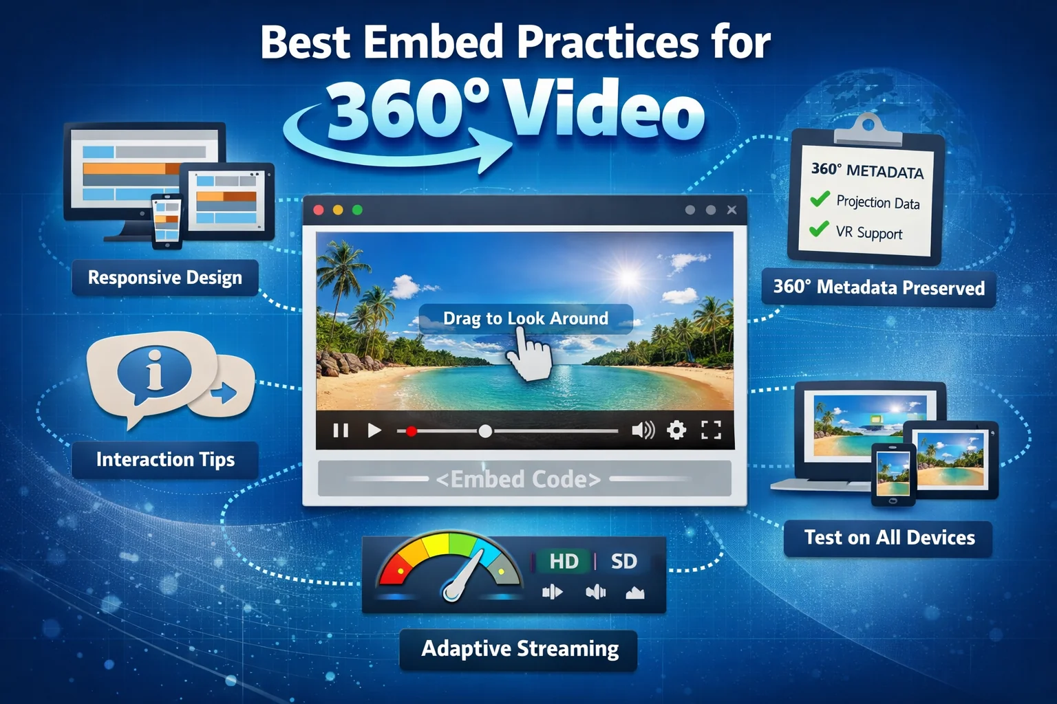 Best Embed Practices for 360° Video